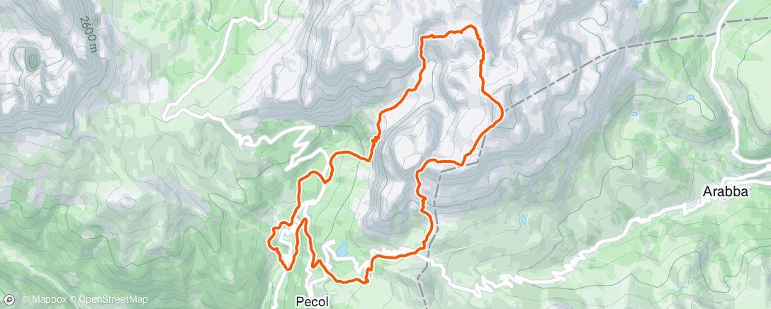 Karte der Aktivität „Morning Trail Run”