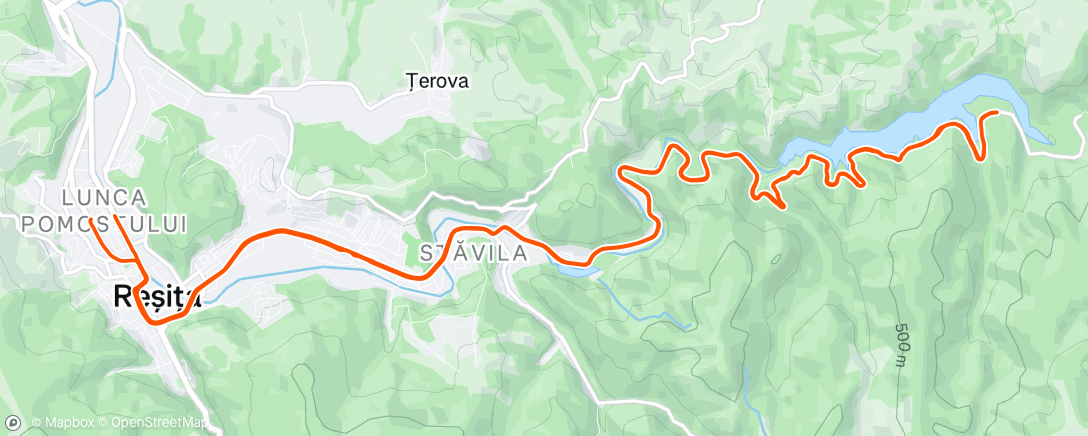 Peta aktivitas, Morning Ride